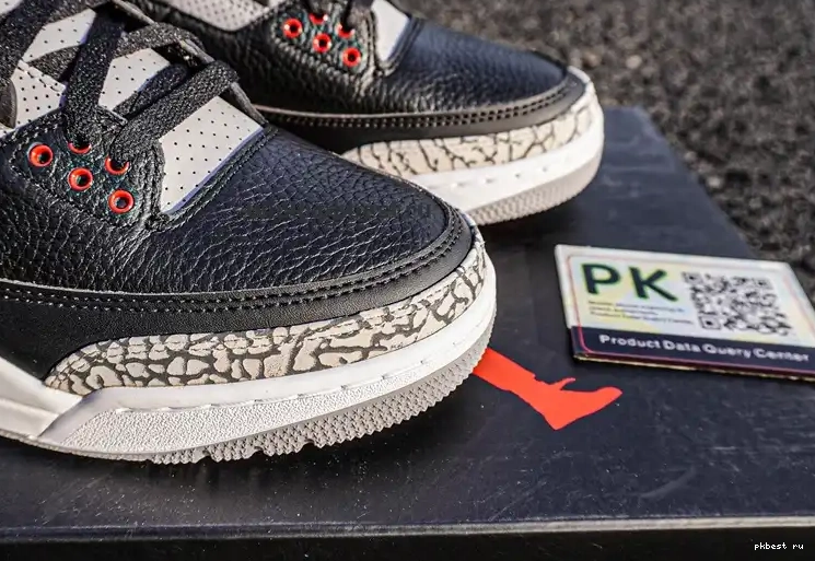 Cement Retro SHIP TO PK Jordan GOD READY Air 3 RETAIL MATERIALS Black 0517